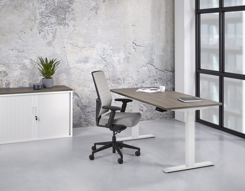Zit-sta Bureau Basic Line | Elektrisch | 65 - 130 cm