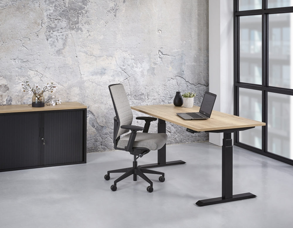Zit-sta Bureau Basic Line | Elektrisch | 65 - 130 cm