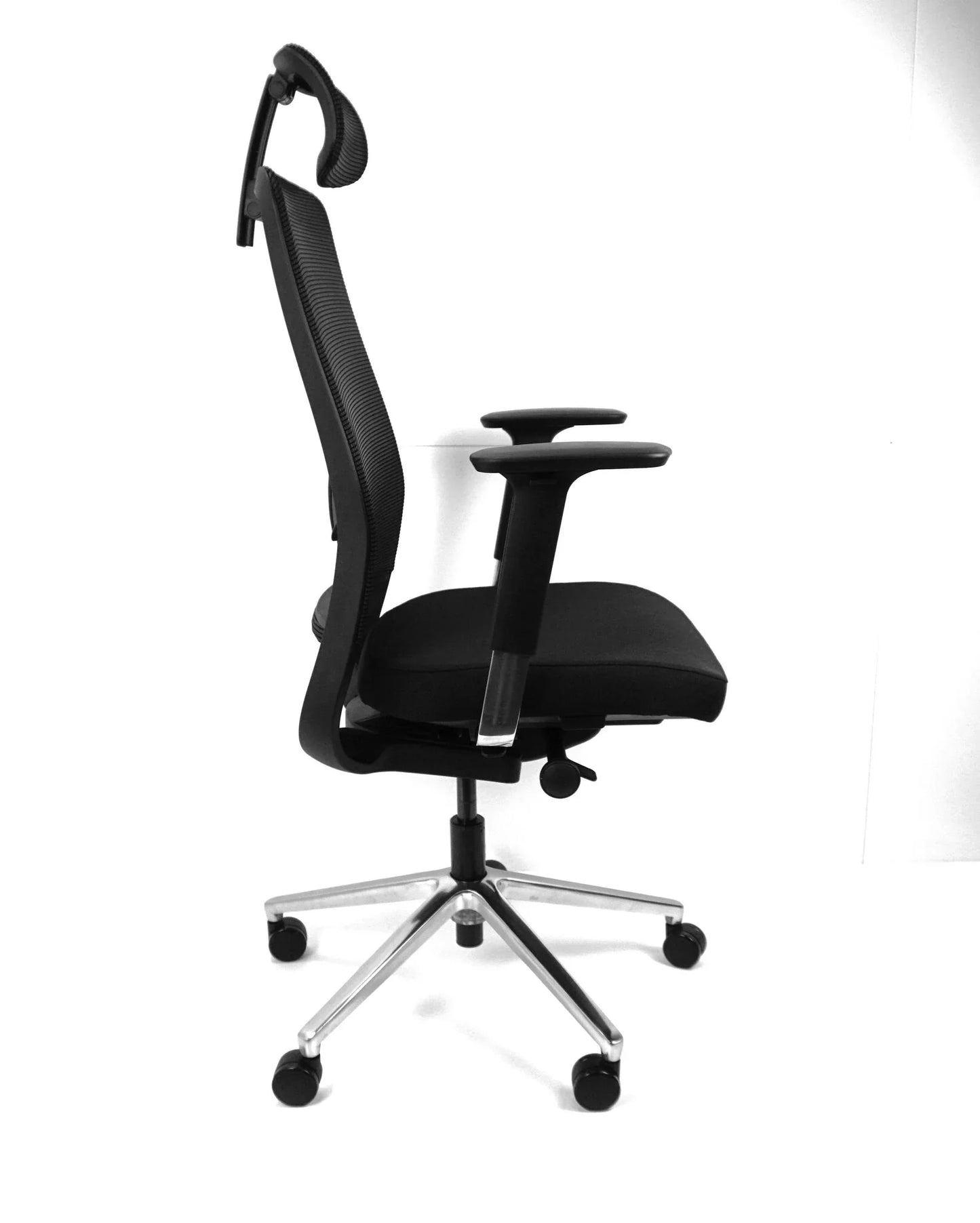 RMOffice Mila Manager Bureaustoel | Hoofdsteun | Zwart