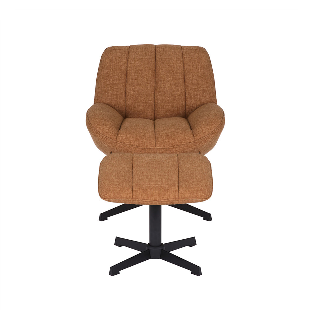Fauteuil Santa + Hocker | Leverbaar in Diverse Kleuren