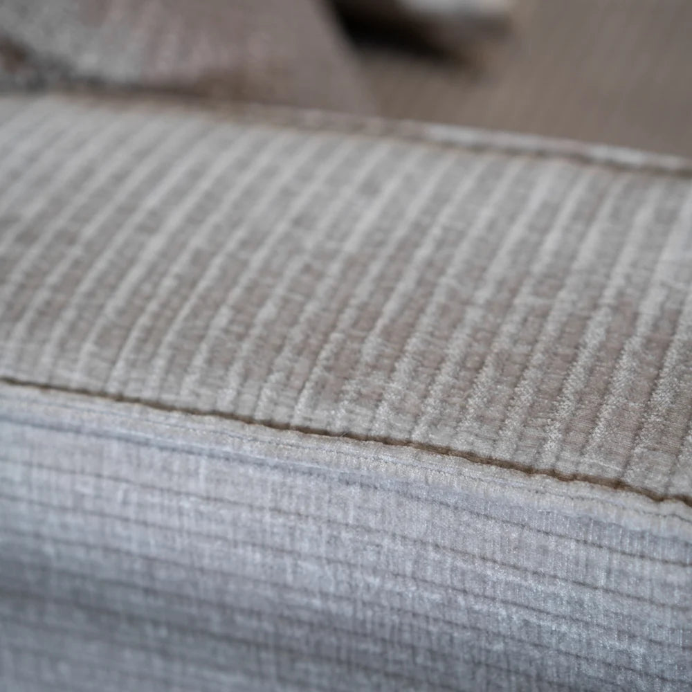 Loungebank Kansas | Hoekbank | Ribstof | Leverbaar in Diverse Kleuren