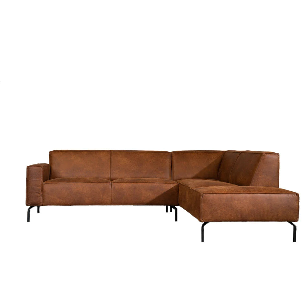 Loungebank Kansas | Hoekbank | Eco-Leder | Leverbaar in Diverse Kleuren