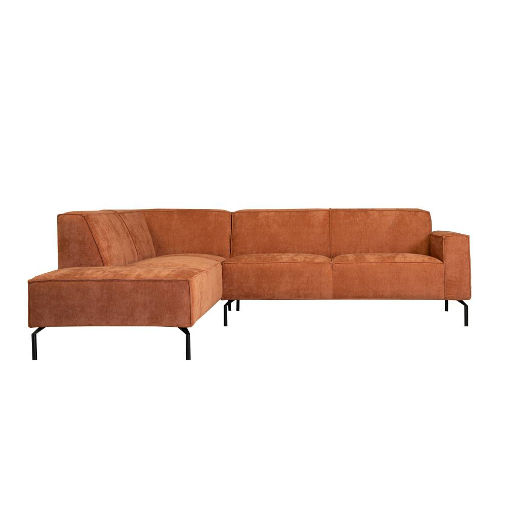 Loungebank Kansas | Hoekbank | Polyester | Leverbaar in Diverse Kleuren