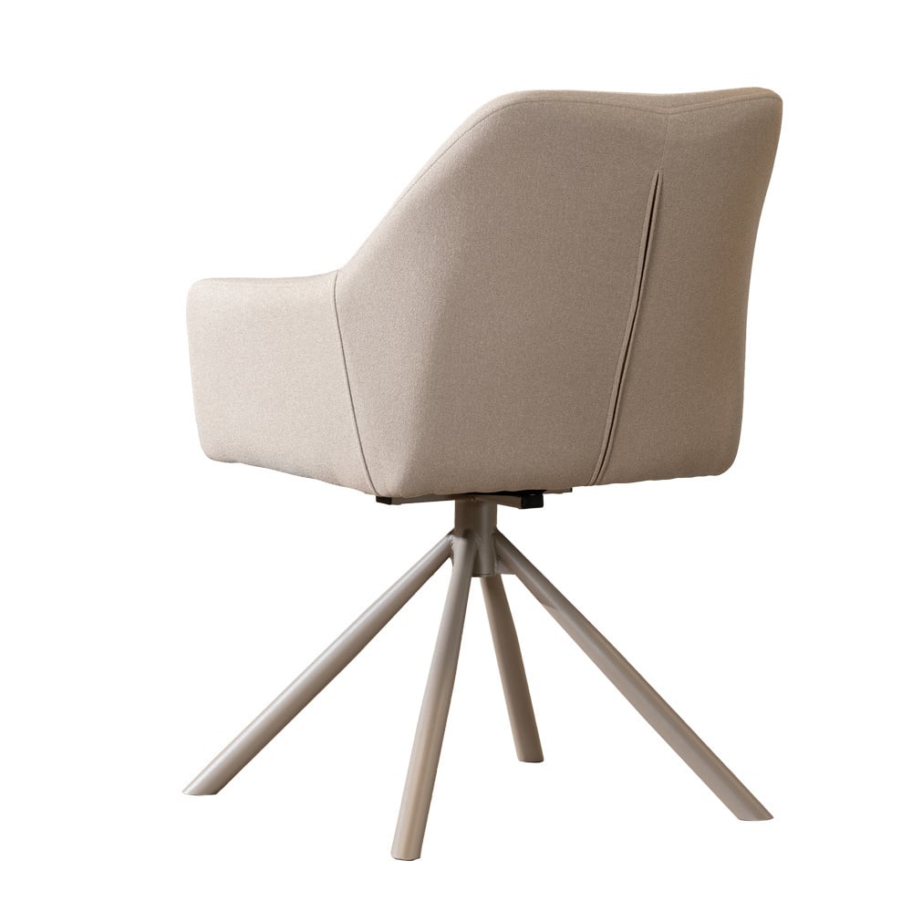 Eetkamerstoel Ida | Vergaderstoel | Taupe
