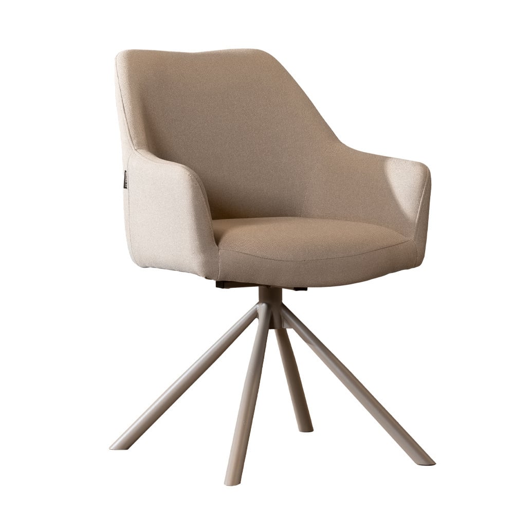 Eetkamerstoel Ida | Vergaderstoel | Taupe