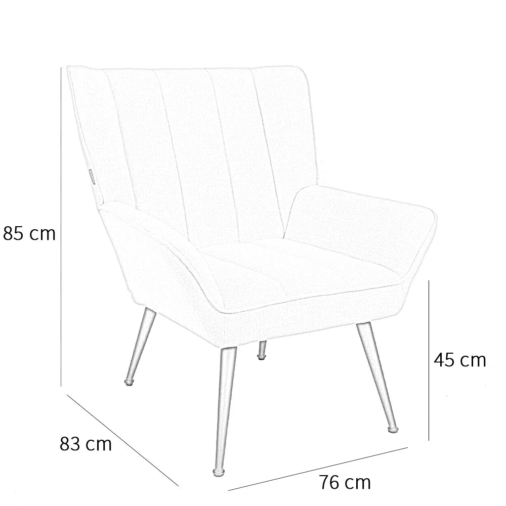 Fauteuil City | Stof | Leverbaar in Diverse Kleuren
