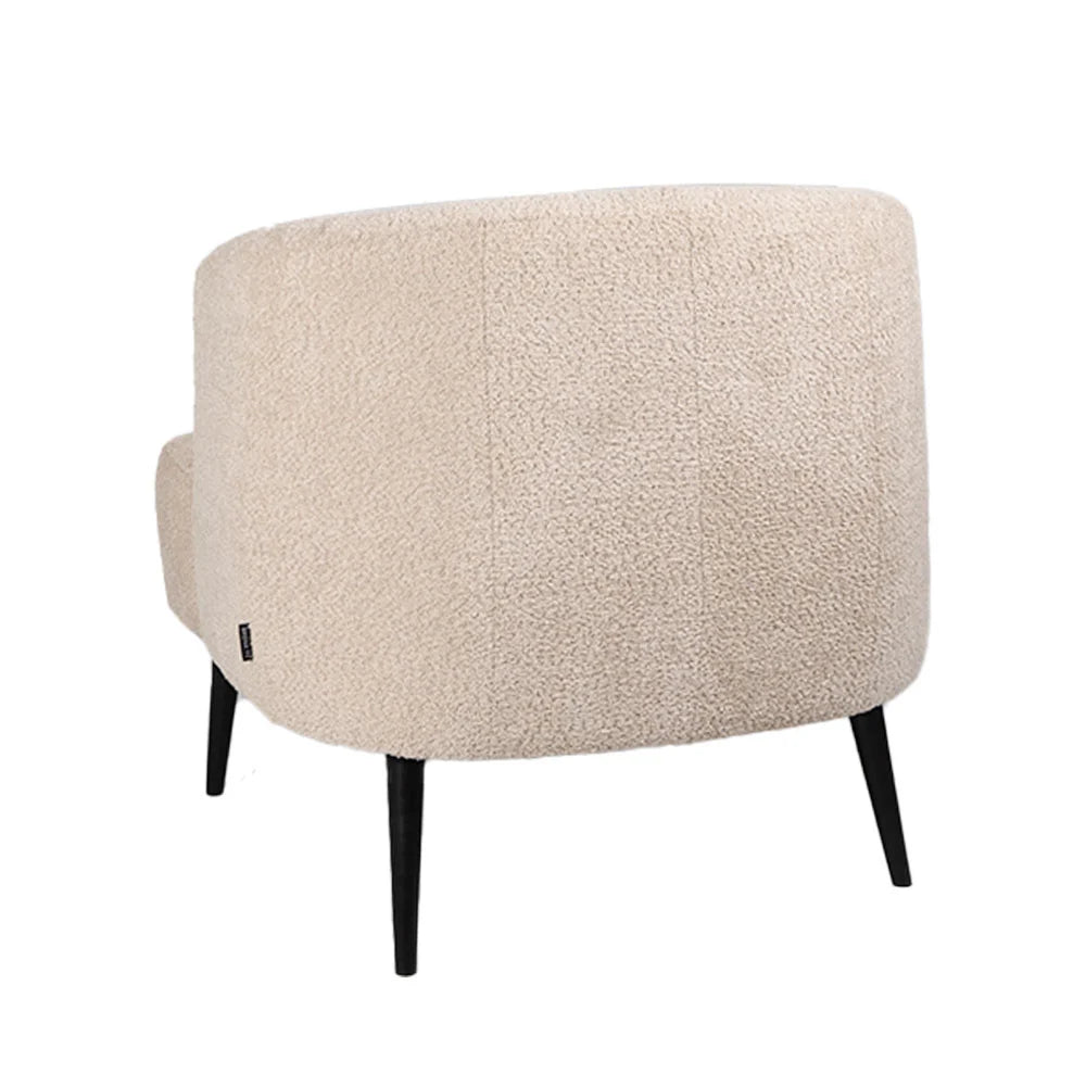 Fauteuil Nora | Bouclé | Leverbaar in Diverse Kleuren