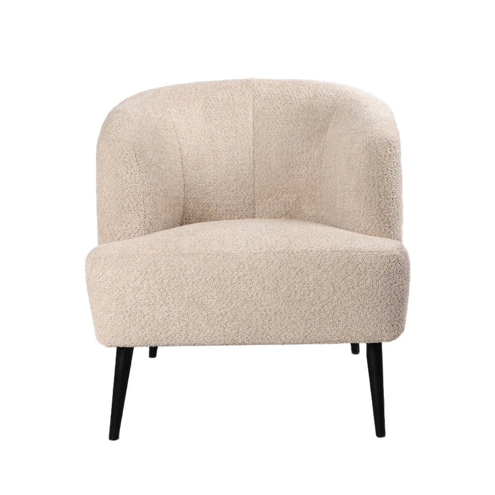 Fauteuil Nora | Bouclé | Leverbaar in Diverse Kleuren