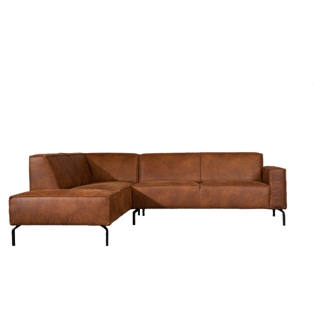 Loungebank Kansas | Hoekbank | Eco-Leder | Leverbaar in Diverse Kleuren