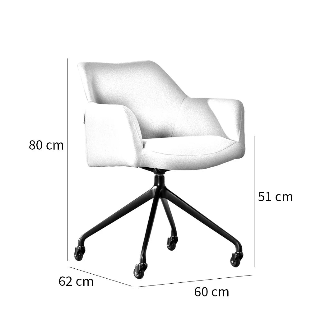 Eetkamerstoel Isak | Vergaderstoel | Leverbaar in Diverse Kleuren