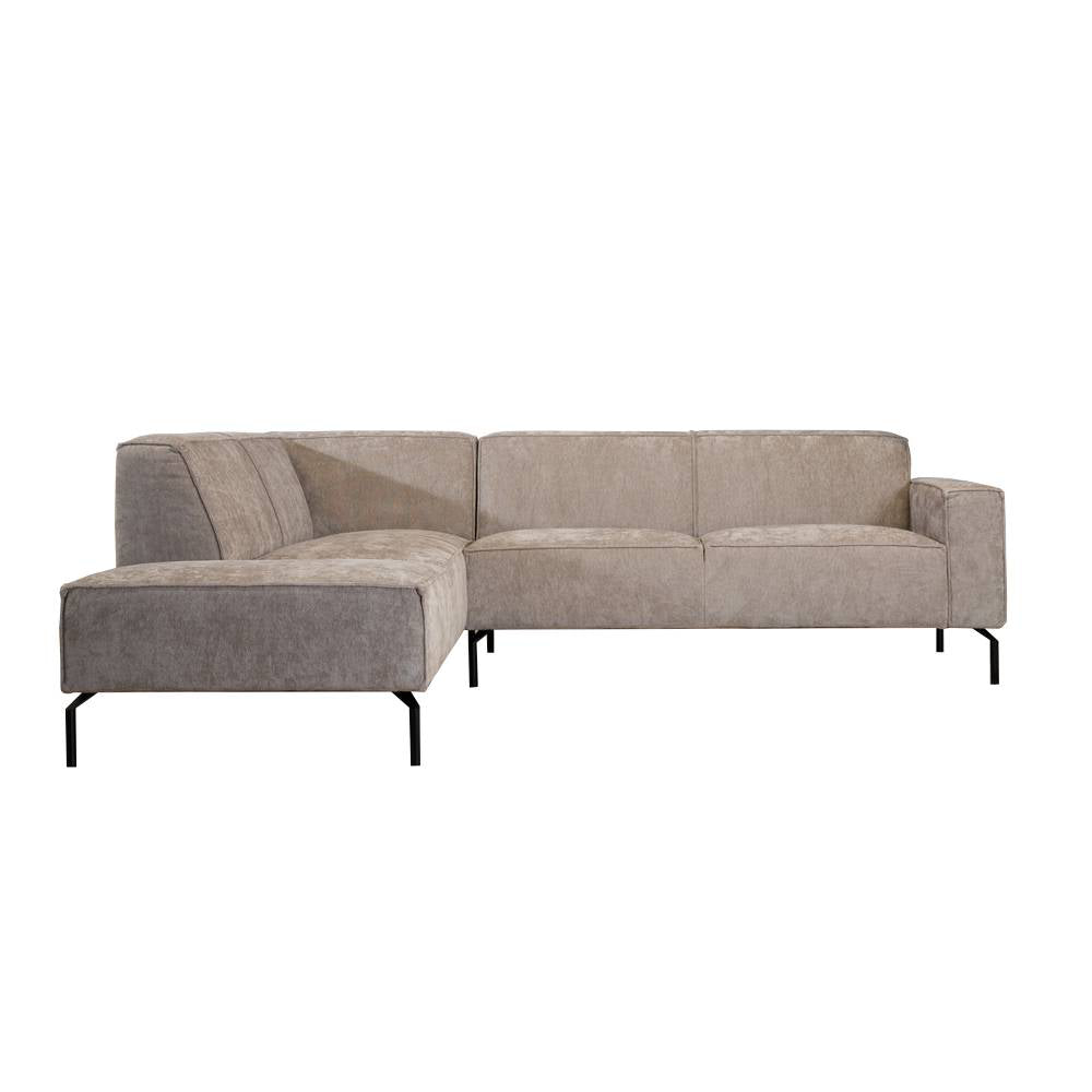 Loungebank Kansas | Hoekbank | Polyester | Leverbaar in Diverse Kleuren