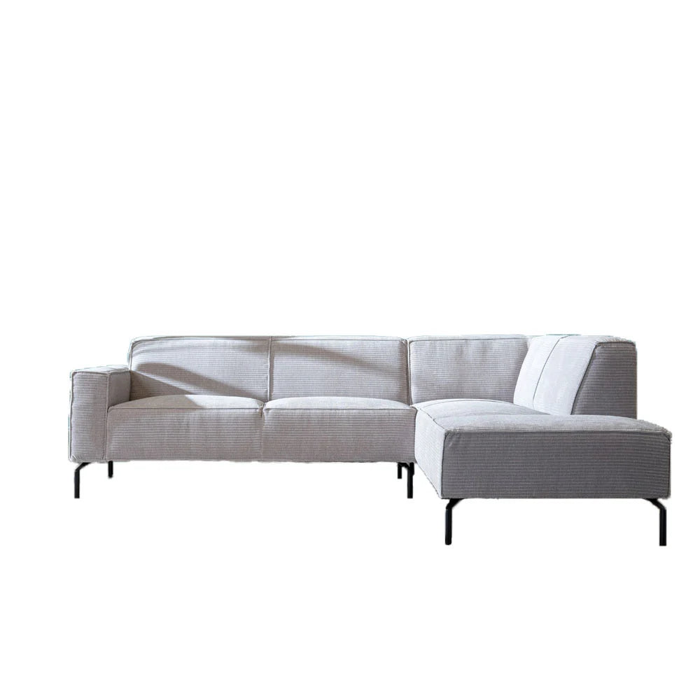 Loungebank Kansas | Hoekbank | Ribstof | Leverbaar in Diverse Kleuren