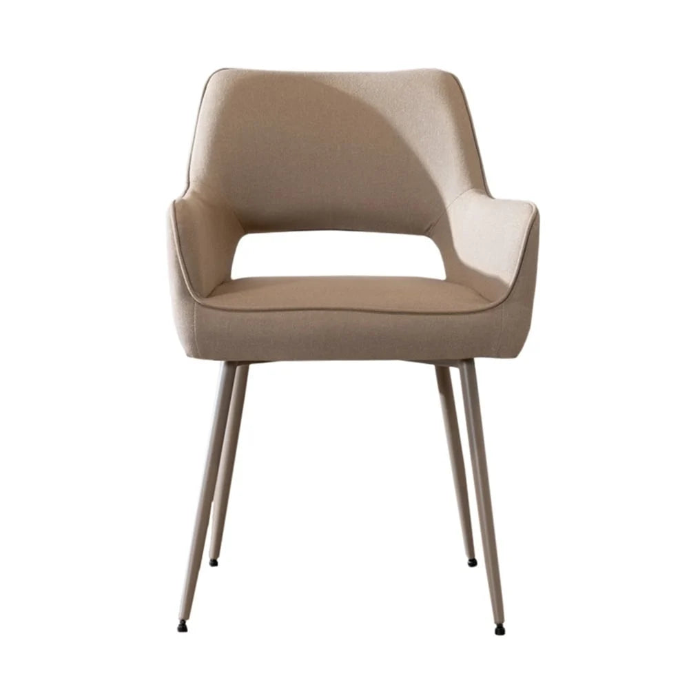 Eetkamerstoel Olivia | Vergaderstoel | Taupe
