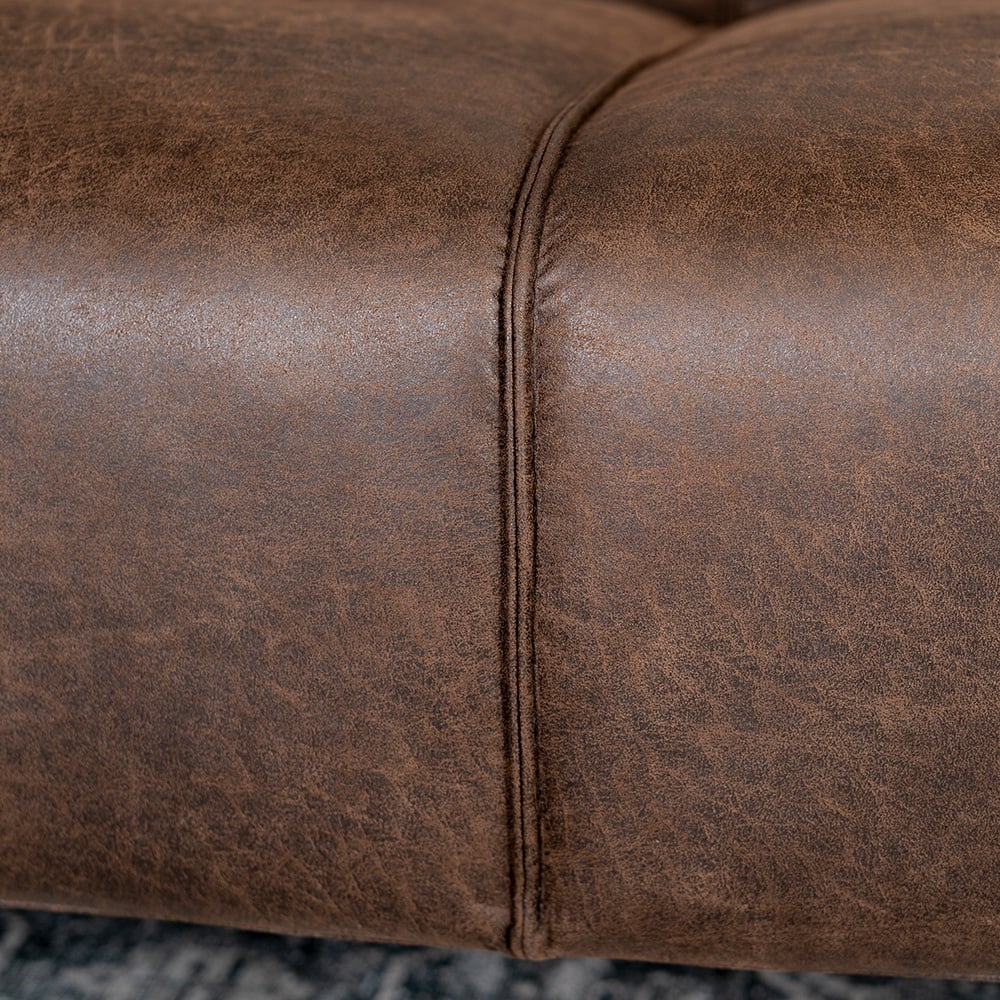 Loungebank Vegas | 2,5-zits | Eco-Leder | Leverbaar in Diverse Kleuren