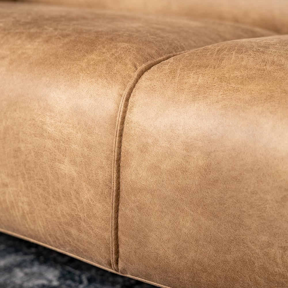 Loungebank Vegas | 2,5-zits | Eco-Leder | Leverbaar in Diverse Kleuren
