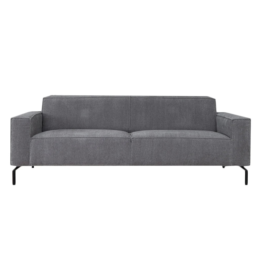 Loungebank Kansas | 3-zits | Ribstof | Leverbaar in Diverse Kleuren