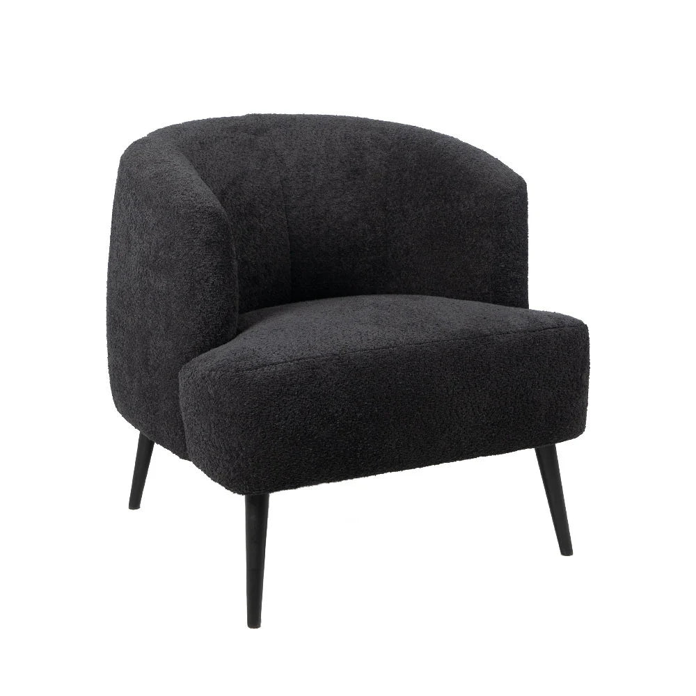 Fauteuil Nora | Bouclé | Leverbaar in Diverse Kleuren