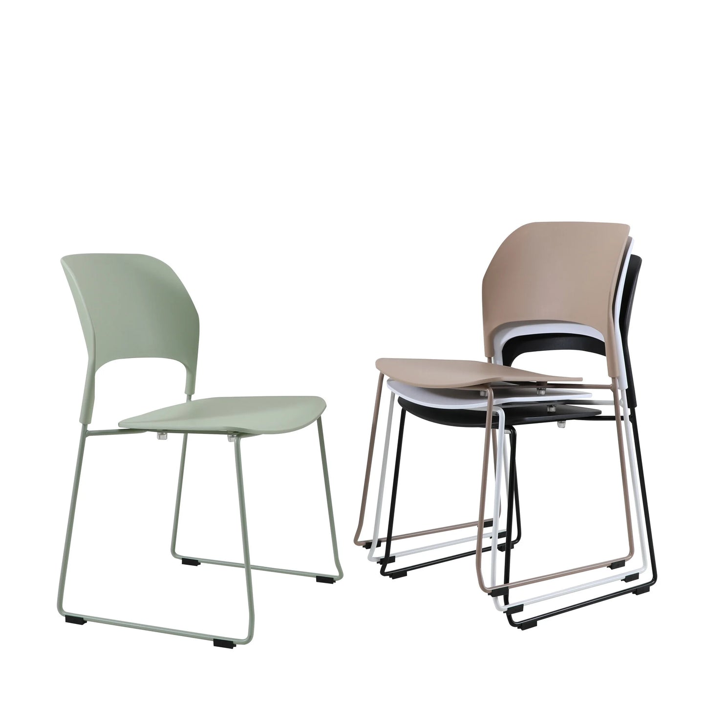 Eetkamerstoel Elena | Vergaderstoel | Leverbaar in Diverse Kleuren