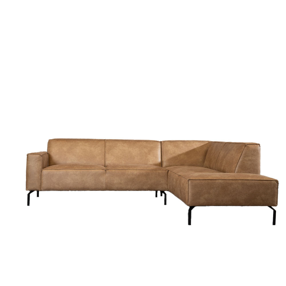 Loungebank Kansas | Hoekbank | Eco-Leder | Leverbaar in Diverse Kleuren