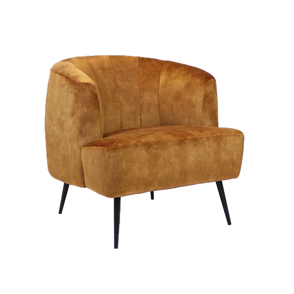 Fauteuil Billy | Velours | Leverbaar in Diverse Kleuren