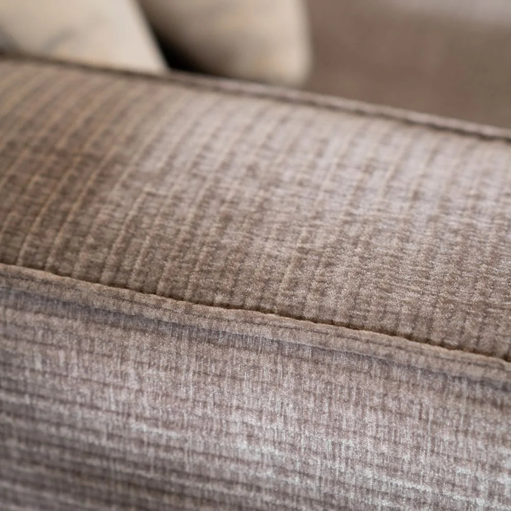 Loungebank Kansas | Hoekbank | Ribstof | Leverbaar in Diverse Kleuren