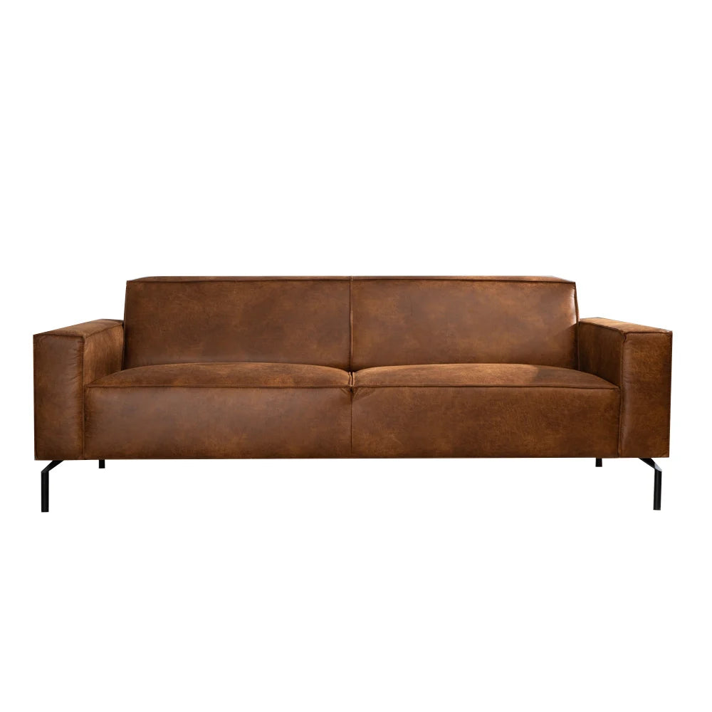 Loungebank Kansas | 3-zits | Eco-Leder | Leverbaar in Diverse Kleuren