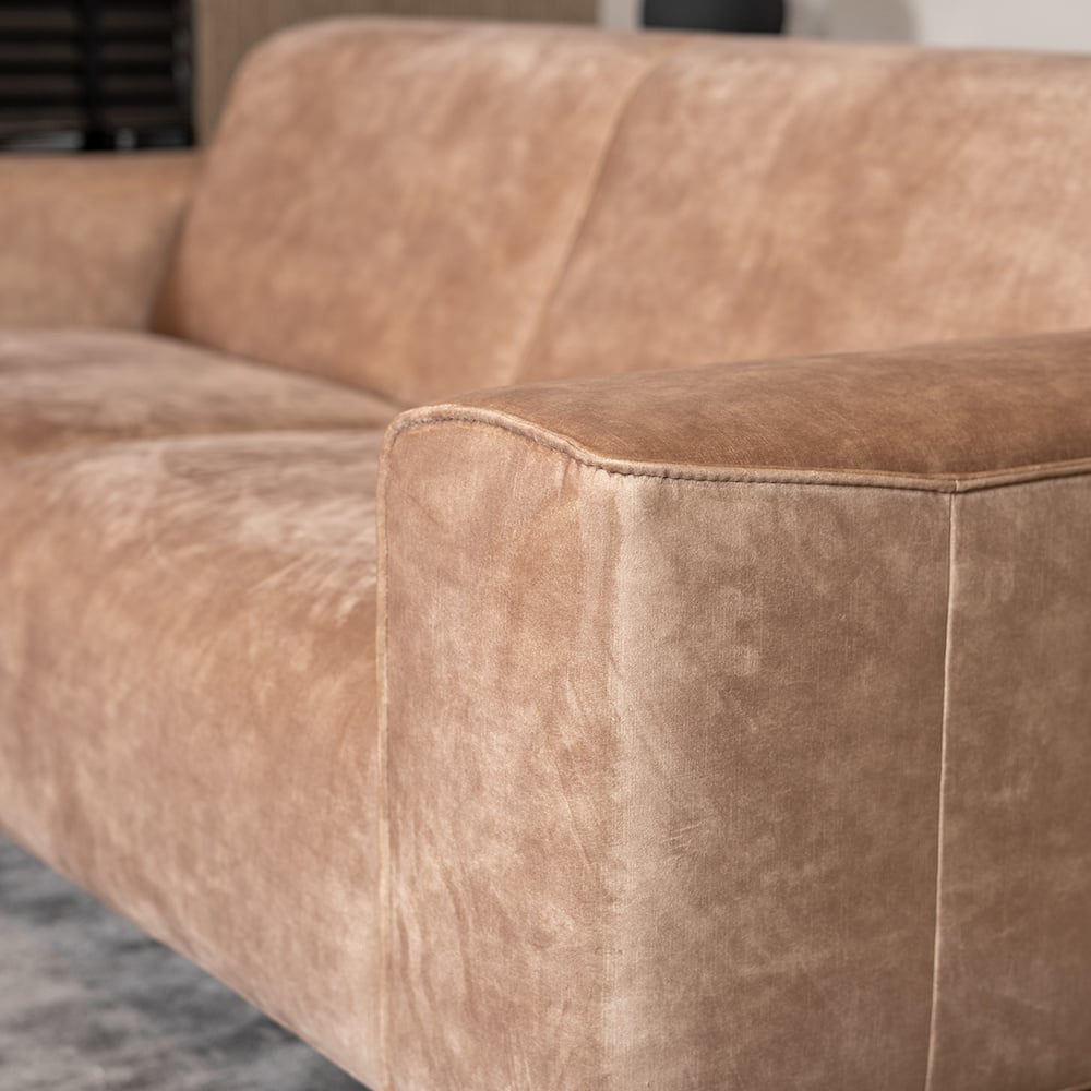 Loungebank Vegas | 2,5-zits | Velvet | Leverbaar in Diverse Kleuren