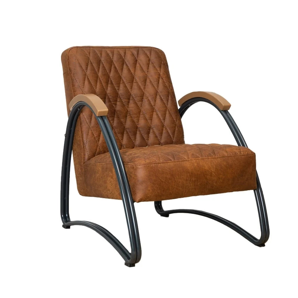 Fauteuil Ivy | Eco-Leder | Leverbaar in Diverse Kleuren