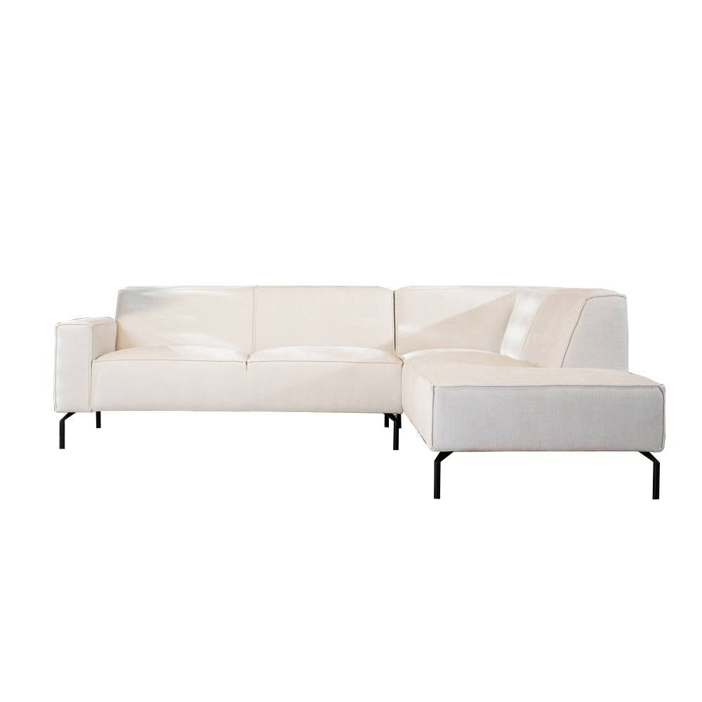 Loungebank Kansas | Hoekbank | Polyester | Leverbaar in Diverse Kleuren