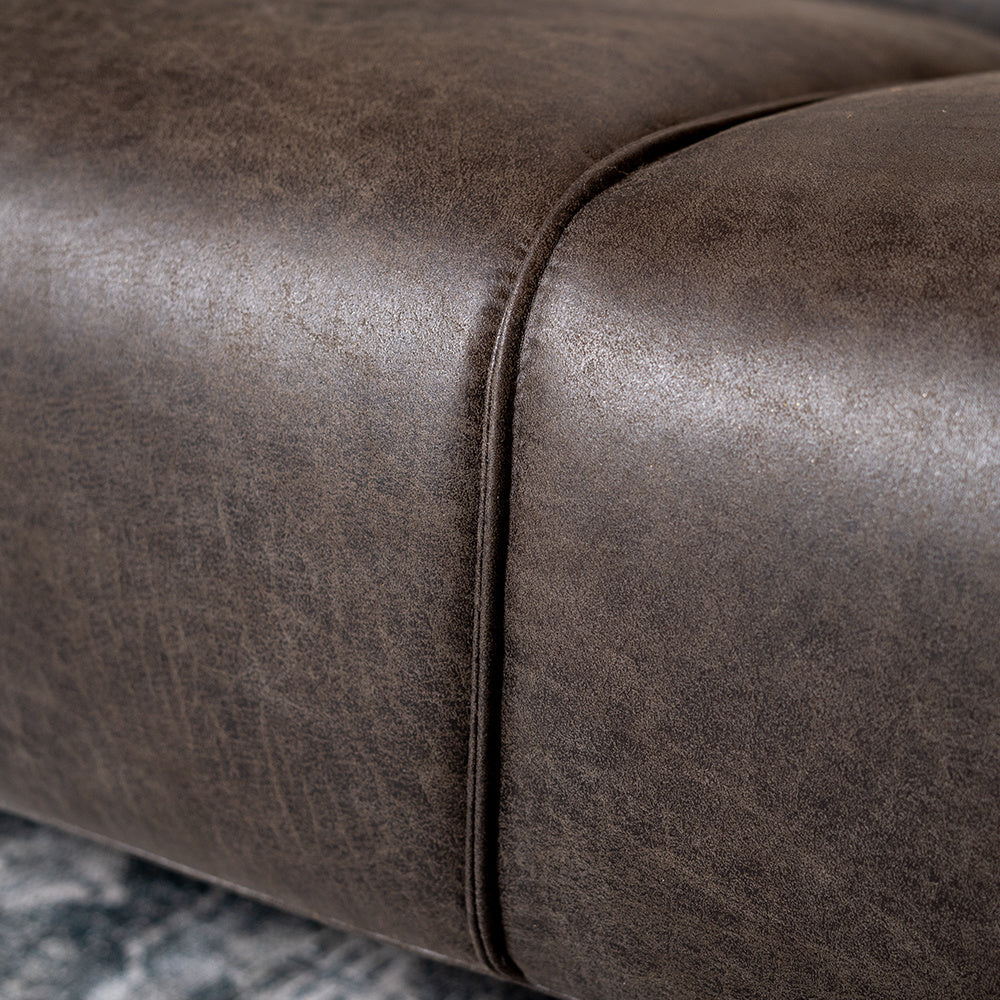 Loungebank Vegas | 2,5-zits | Eco-Leder | Leverbaar in Diverse Kleuren