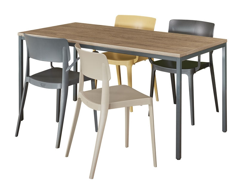 Kantoortafel type Multibase S | 120 x 60 cm | Leverbaar In Diverse Kleuren