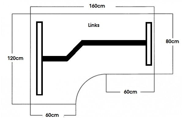 Zit-sta Wingbureau Professional Line | Elektrisch | 65 - 130 cm