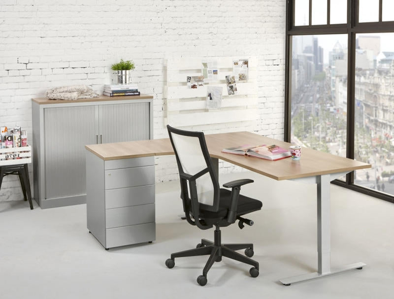Wingbureau Teezz | Hoogte Verstelbaar | 62 - 85 cm | Leverbaar in Diverse Kleuren en Afmetingen