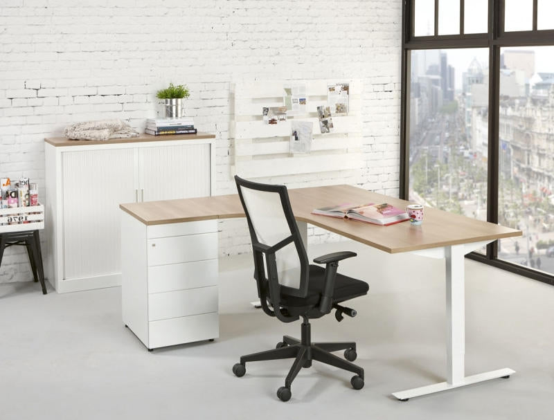 Wingbureau Teezz | Hoogte Verstelbaar | 62 - 85 cm | Leverbaar in Diverse Kleuren en Afmetingen