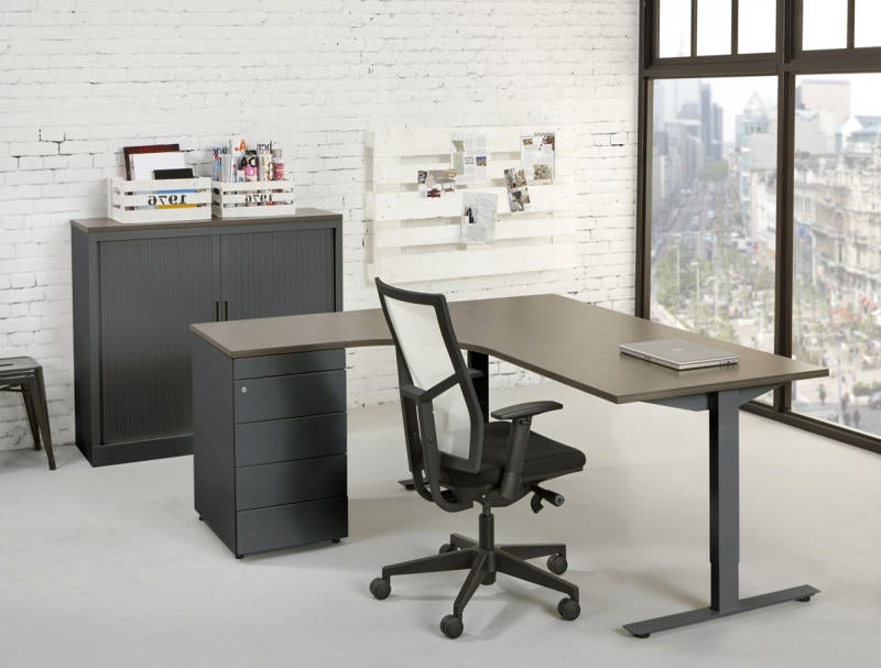 Wingbureau Teezz | Hoogte Verstelbaar | 62 - 85 cm | Leverbaar in Diverse Kleuren en Afmetingen