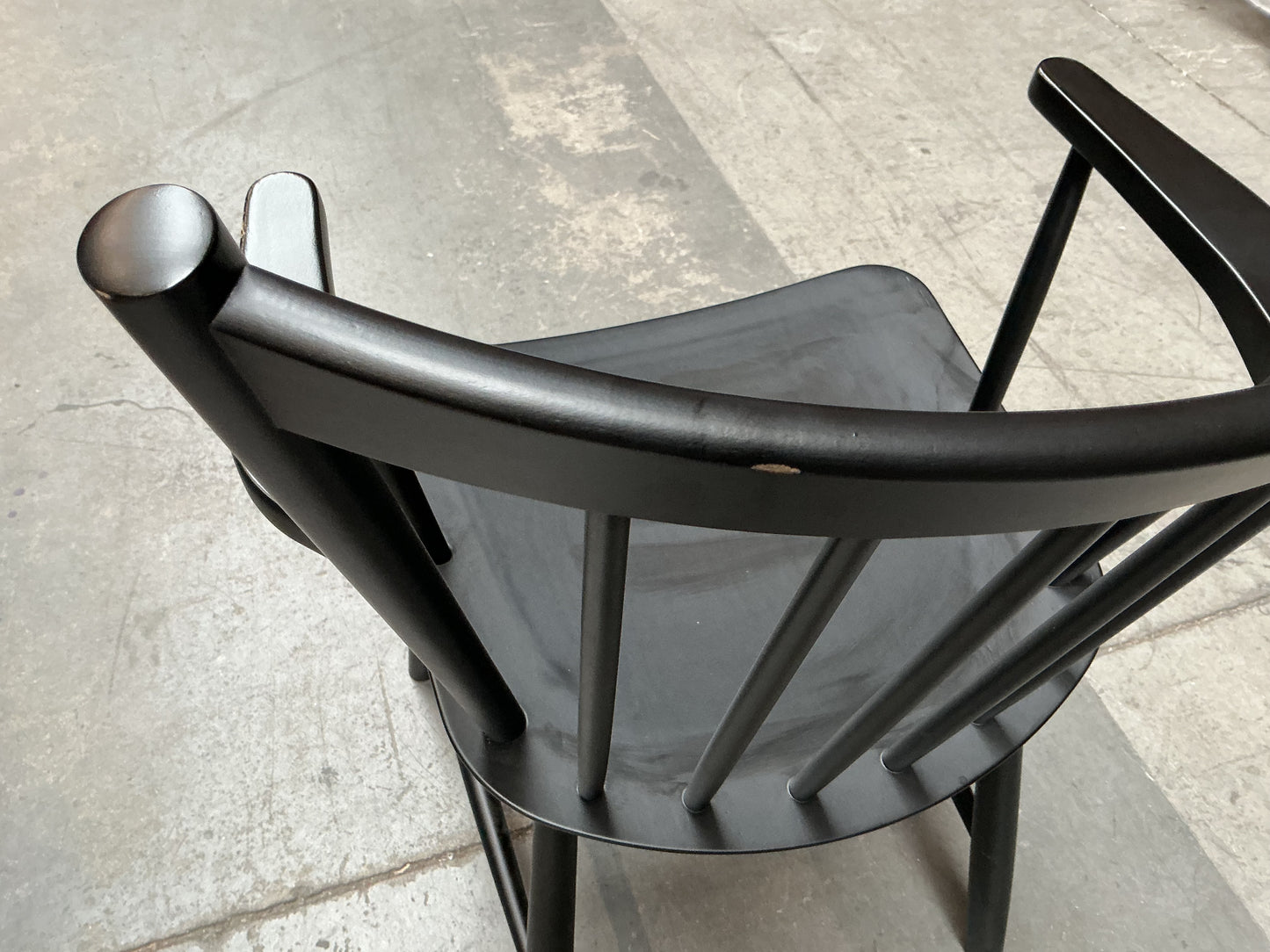 HAY J42 Eiken Design Stoelen | Hout | Zwart | Armleuningen | VINTAGE