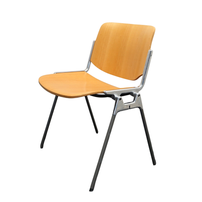 Castelli DSC 106 Stoelen | Houten Vergaderstoelen | Stapelbaar