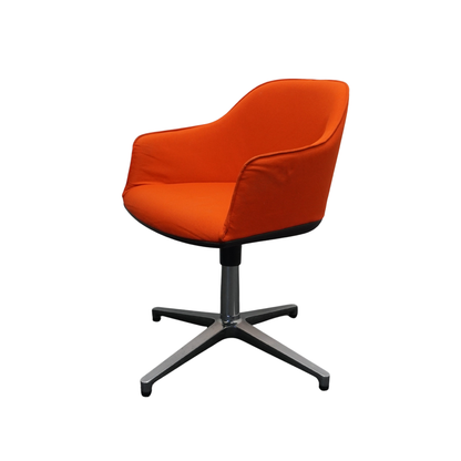 Vitra Softshell Design Stoelen | Vergaderstoel | Oranje