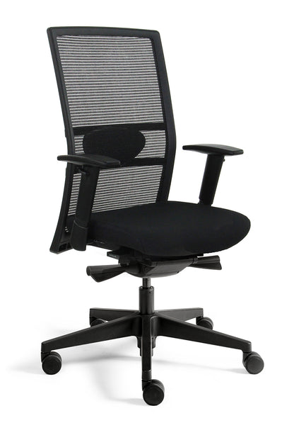 Bureaustoel 757 CS | Ergonomisch | Zwart