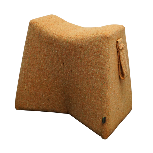 Naughtone Pinch Stool | Poef | Hocker | Okergeel