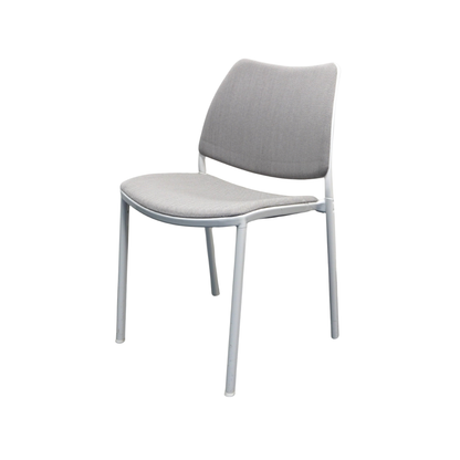 Stua Gas design Stoelen | Vergaderstoelen | Wit Aluminium | Licht Grijs