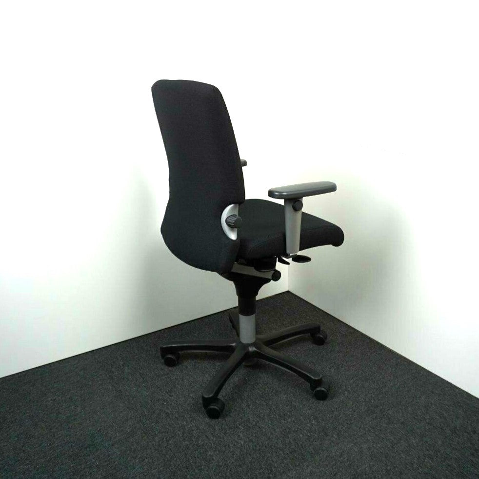 Haworth Comforto 77 Bureaustoel | Zwart | Nieuw gestoffeerd