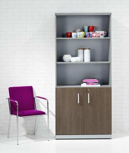Draaideurkast | 200 x 90 x 42 cm | Half open |  Leverbaar In Diverse Kleuren