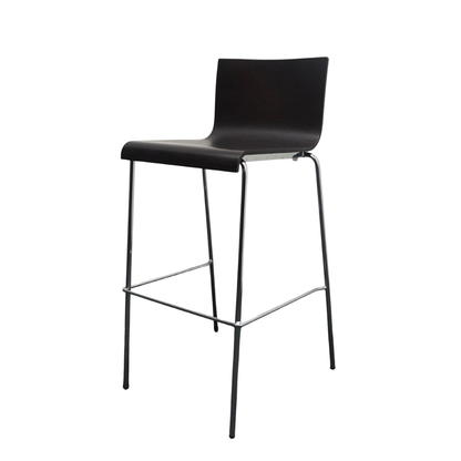 Pedrali Kuadra 1116 Design Barkruk | Hout | Zithoogte 77 cm
