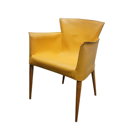 Matteo Grassi Vela Design Stoelen | Vintage | Geel