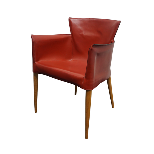 Matteo Grassi Vela Design Stoelen | Vintage | Rood