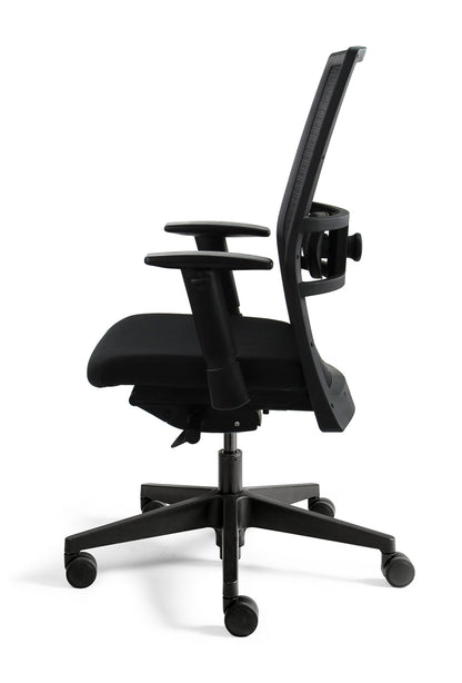 Bureaustoel 757 CS | Ergonomisch | Zwart