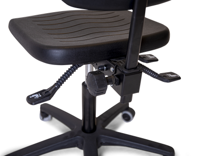 Werkstoel type GM267 | GM Serie | Zwart