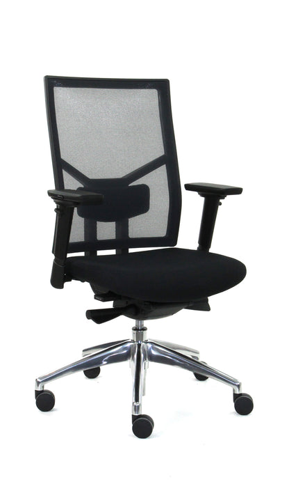 WPD-Line Nova Mesh Bureaustoel | Ergonomisch | Zwart