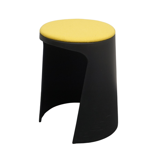 Sellex Handy Kruk | Poefje | Zit Hoogte 46 cm | Geel